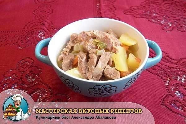 Хашлама з яловичини - рецепт з картоплею по-вірменськи