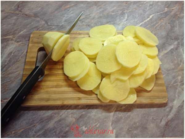 Картопляна запіканка з грибами і рибою - перший досвід Food-фотографа